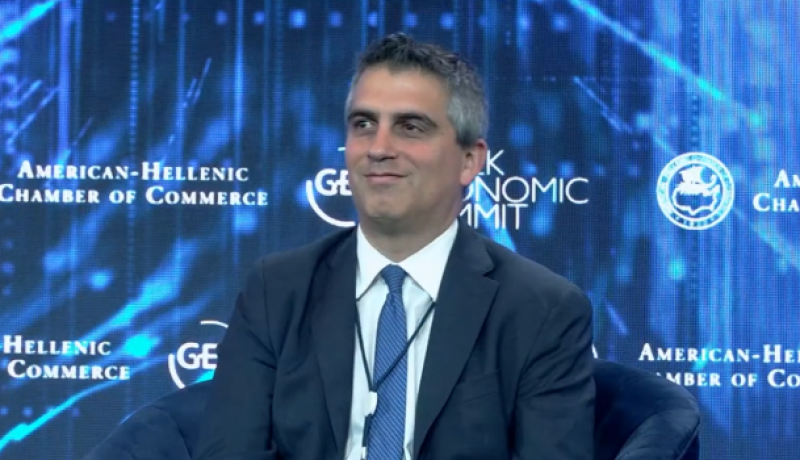 Χρίστος Δήμας στο 36ο Greek Economic Summit: Η Ελλάδα στην πρώτη γραμμή της ασφαλούς ανάπτυξης υποδομών